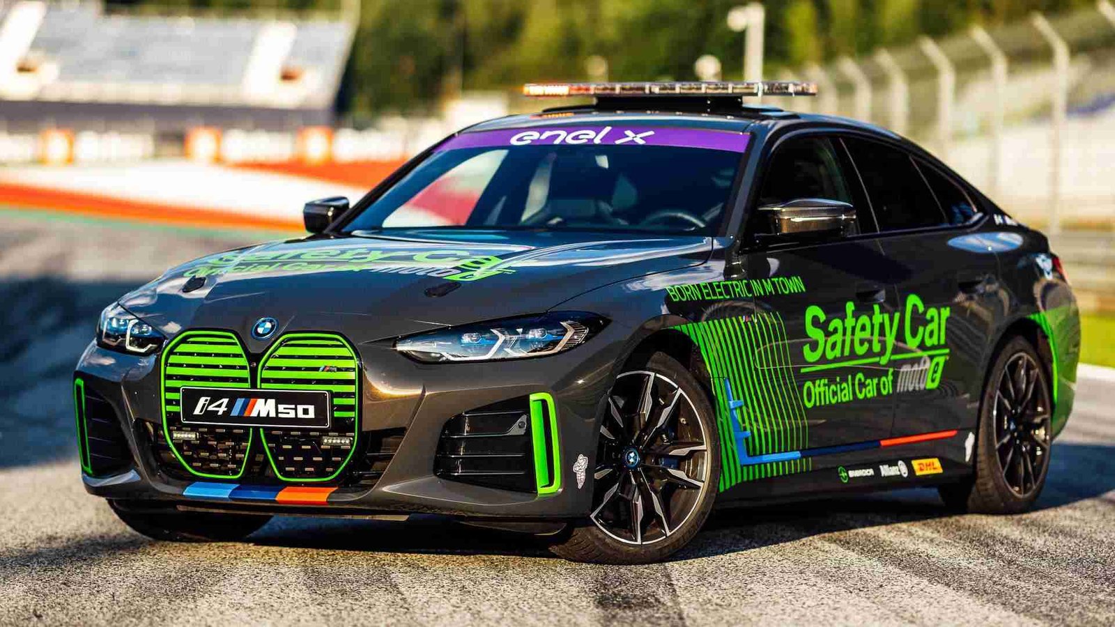 BMW i4 M50 Safety Car Debuts At MotoE World Cup
