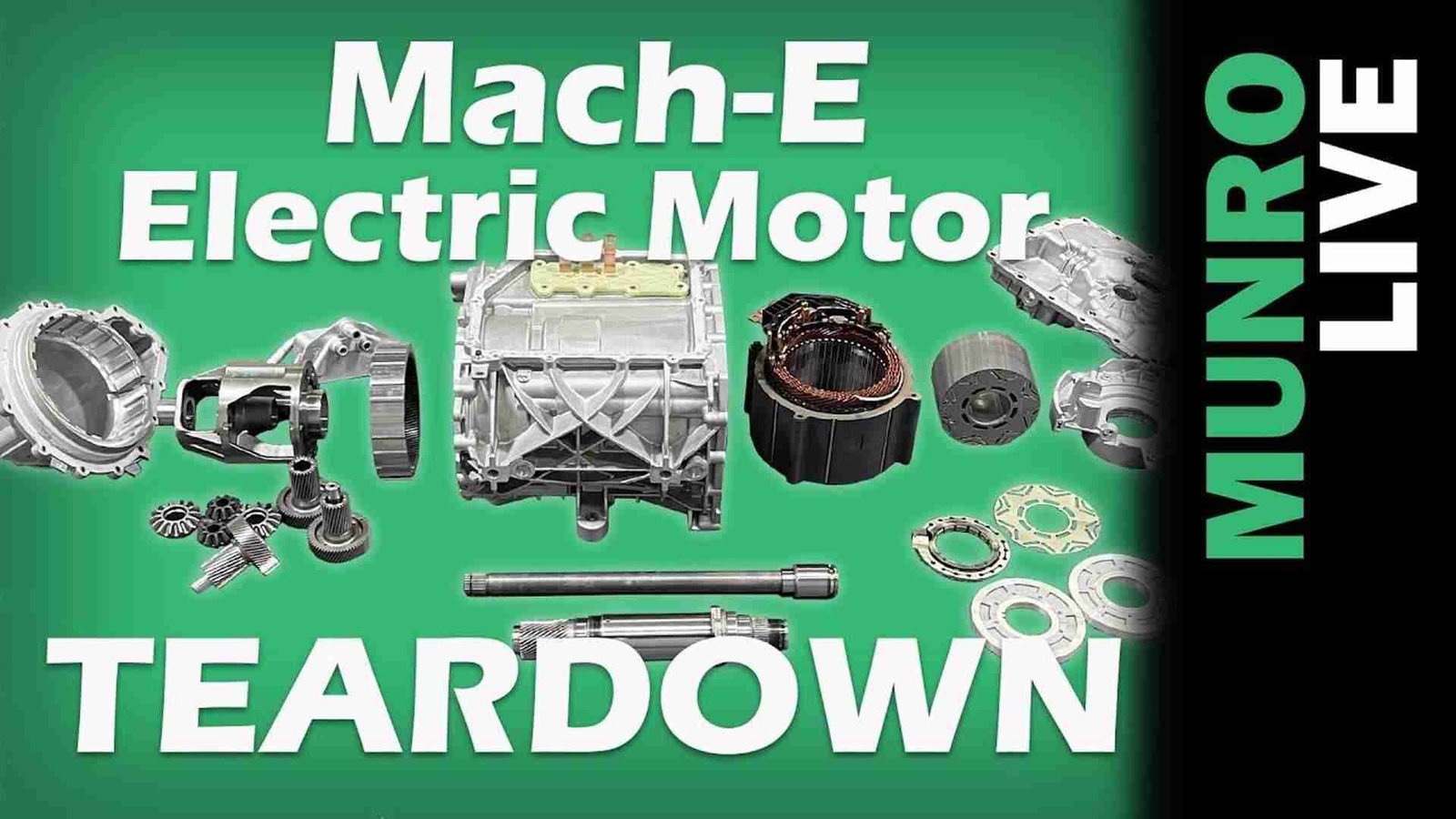 Sandy Munro Examines Ford Mustang Mach-E’s Rear Drive Unit