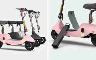 OKAI’s cute little seated electric scooters are high-tech slowpokes