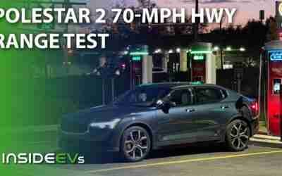 Polestar 2 With Performance Pack 70-MPH Highway Range Test