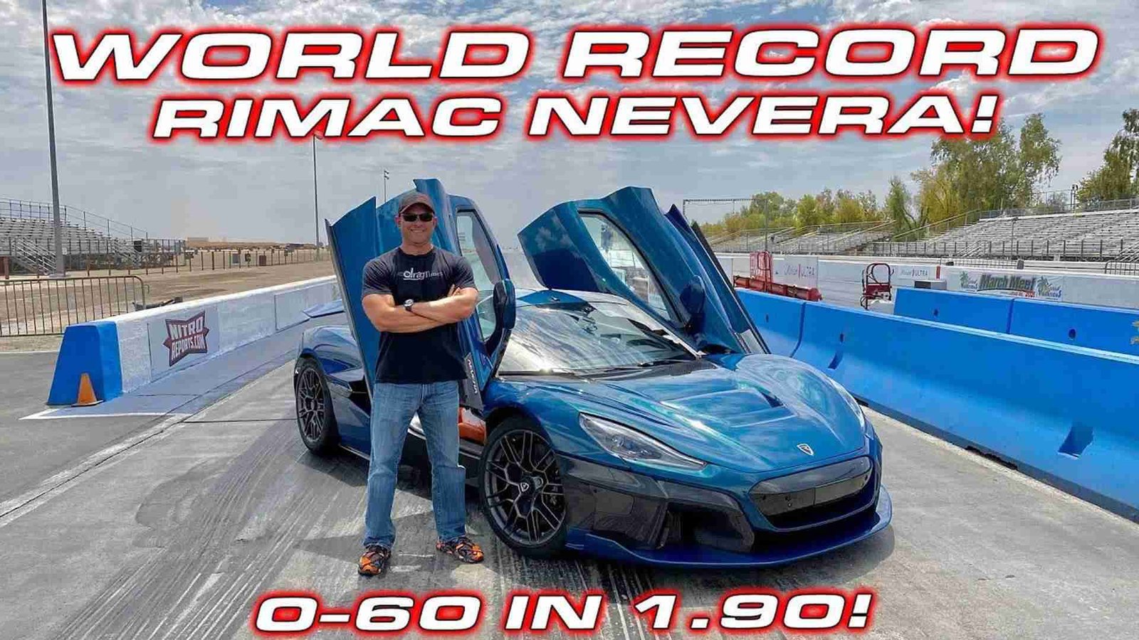 Sets New 1/4 Mile World Record