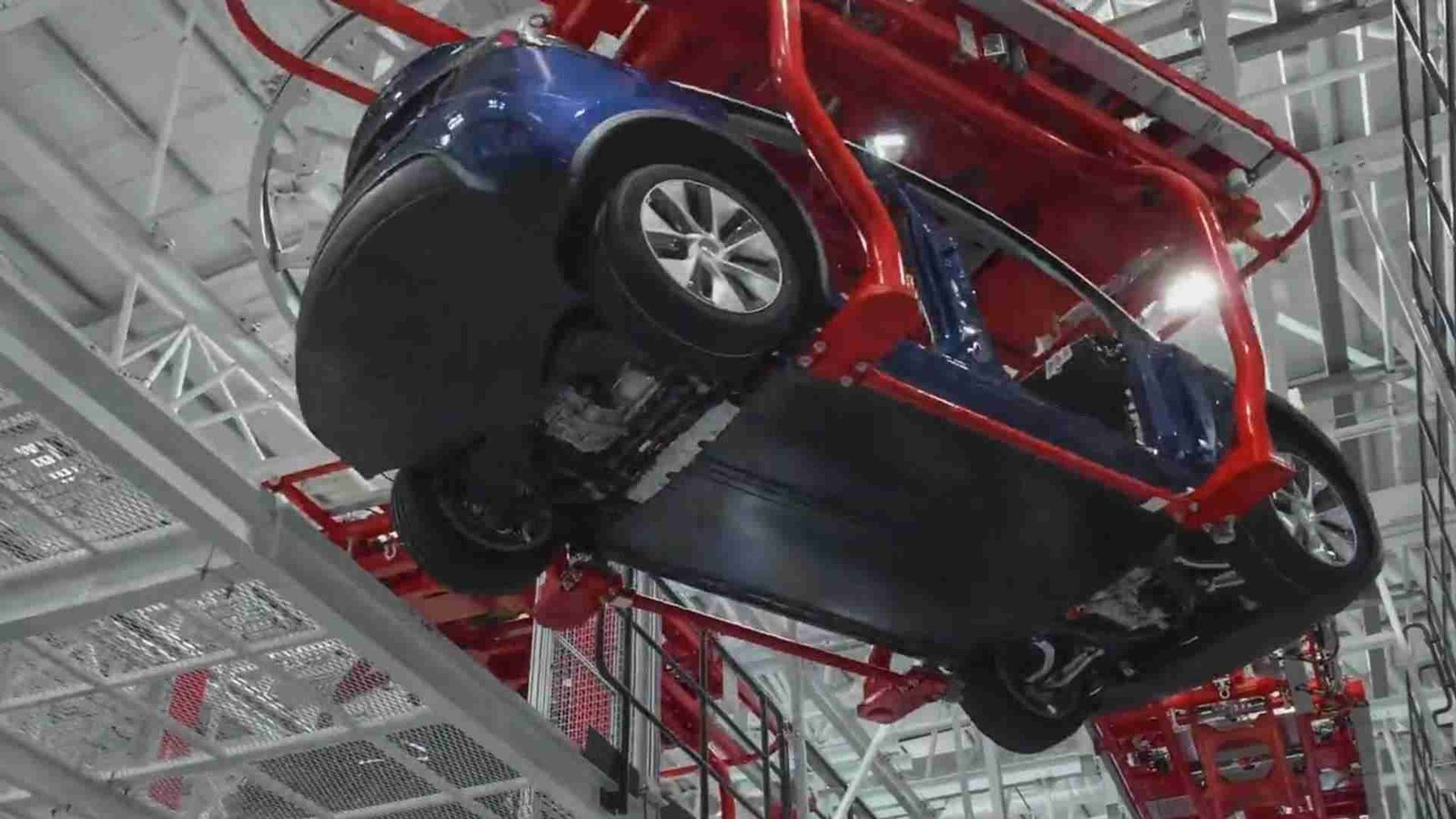 Watch How Tesla Produces EVs At Giga Shanghai
