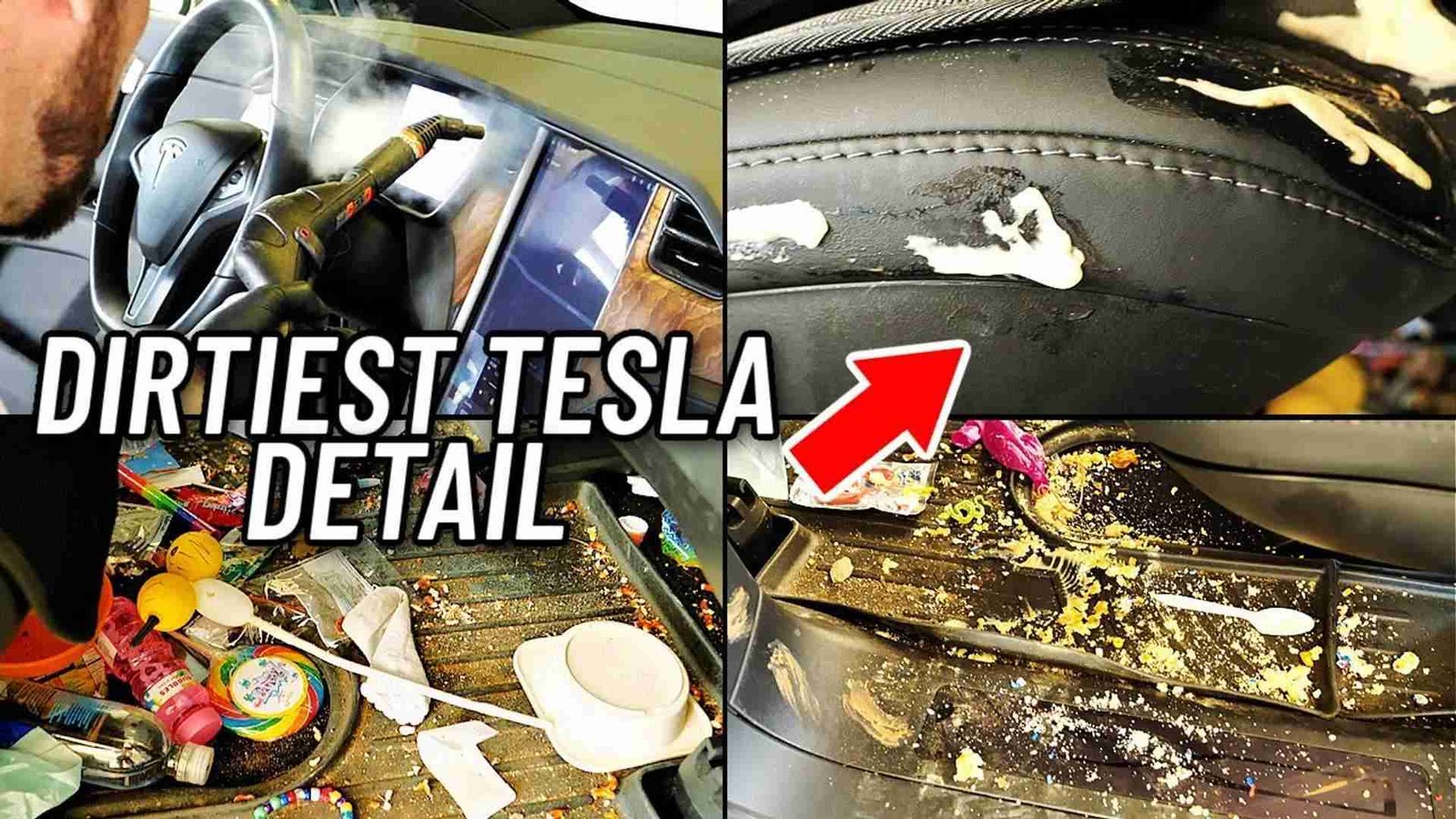 “Dirtiest Tesla Model X” Looks Brand New Again After Deep Cleaning
