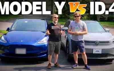 Tesla Model Y Vs. VW ID.4 In-Depth Comparo Has A Clear Winner