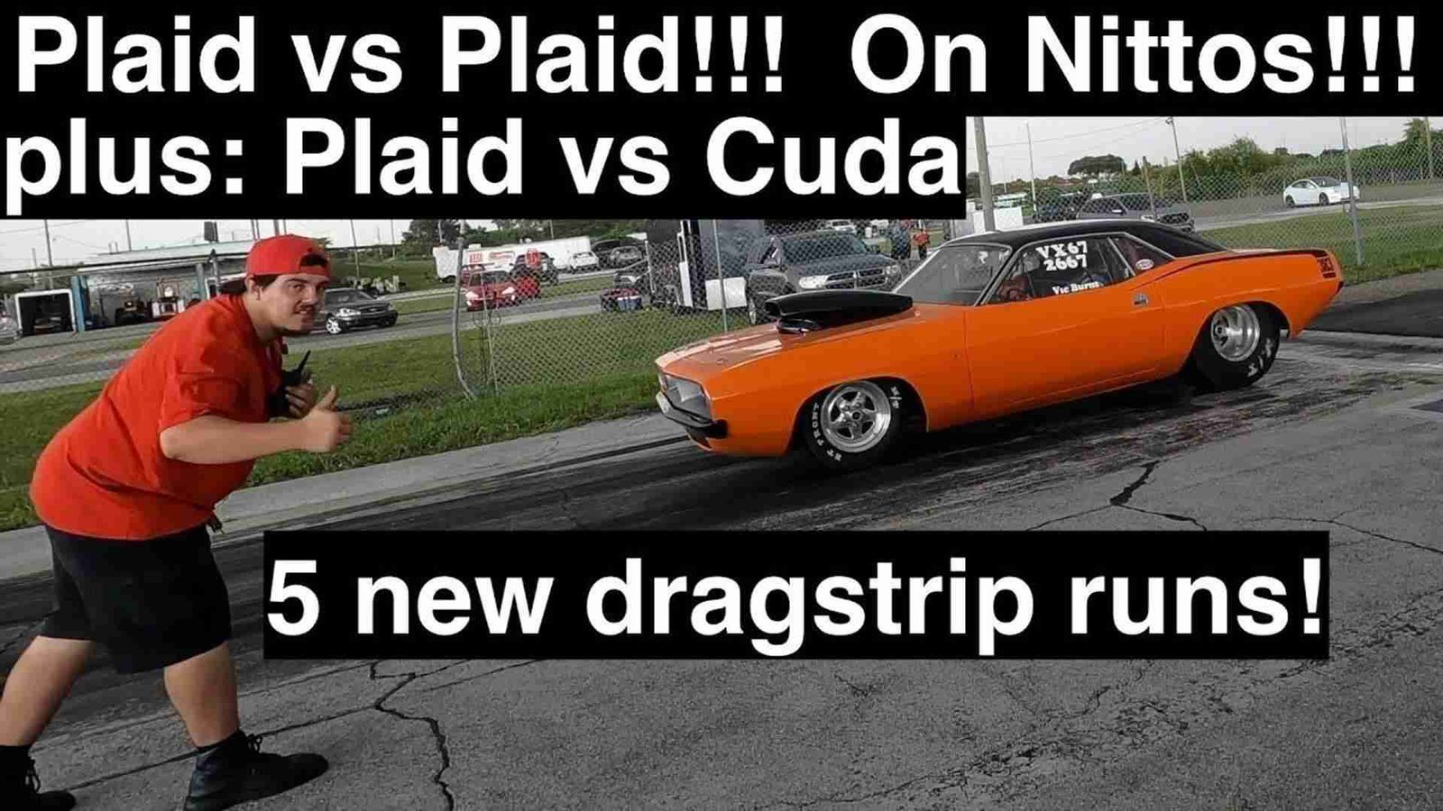 Tesla Model S Plaid Vs Plaid Vs Cuda, Nitto Tires, Five New Races