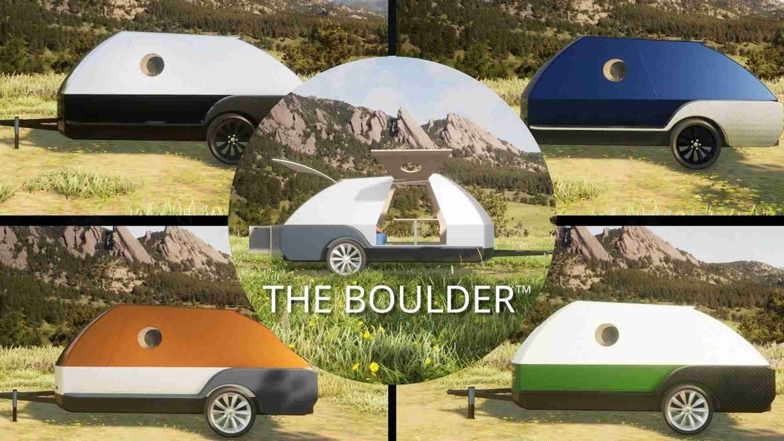 Finally, A Teardrop Camper For EVs With A Giant Battery