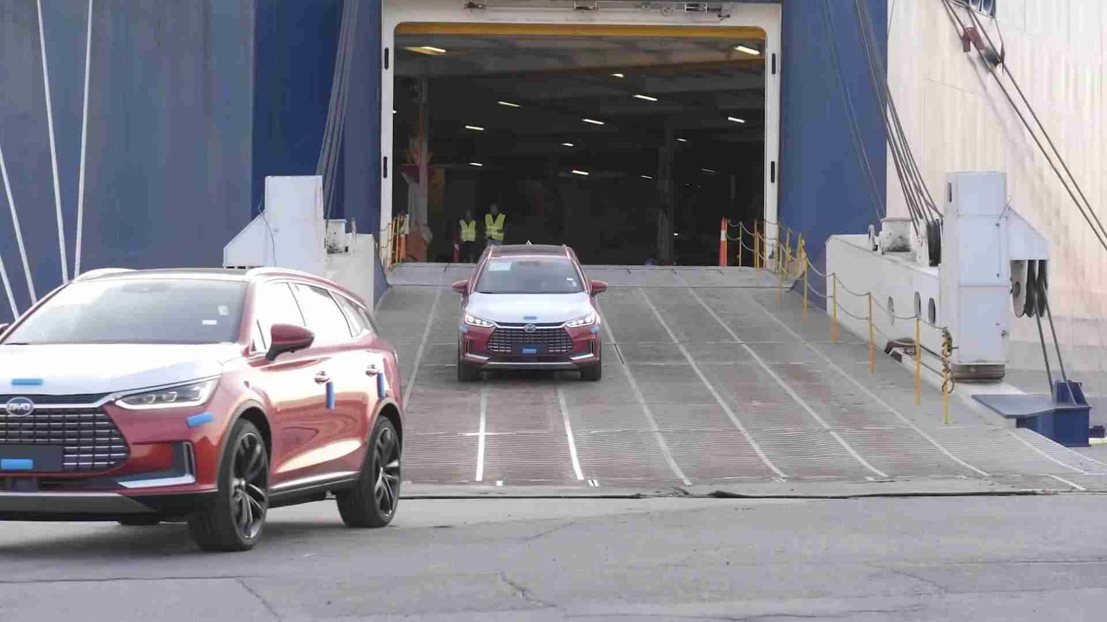 Watch The First 100 BYD Tang SUVs Arrive In Norway
