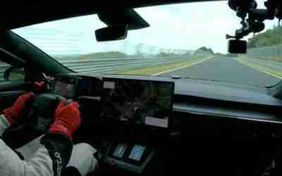Tesla’s record-setting Nurburgring run proves that Elon Musk’s yoke is no joke