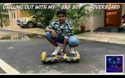 Chilling Out with my " BAD BOY": Hoverboard | My Hoverboard Review !