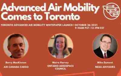 Press Event: Advanced Air Mobility Comes To Toronto