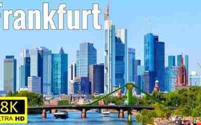 FRANKFURT 8K, Germany ?? – drone view – 8K Ultra HD (60fps)