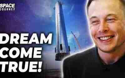 BIG NEWS: SpaceX Starship Booster 4 Coming Down The Claw Goes Up