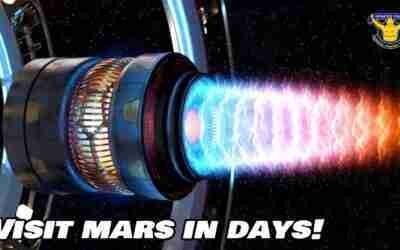 NASA's INSANE Nuclear Rocket is as powerful as a volcano to visit Mars in days!