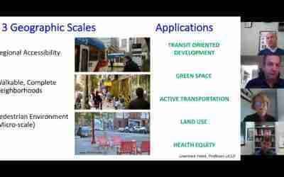 Plenary: Building Back Better New Directions for Transportation and Health after the Pandemic