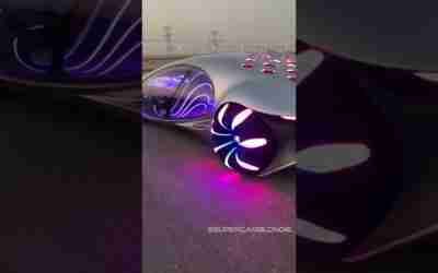 The Futuristic Mercedes AVTR Driven on Public Road #mercedes #newgeneration #highgeneration  #luxury