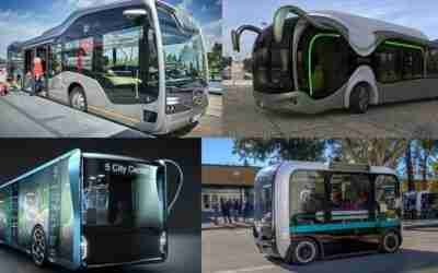 AWESOME! 5 Futuristic Buses You Must See Today