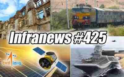 Infranews #425-ISRO to MAP SOLAR POTENTIAL, Textile Meseum, Indian Railways Doubling, Make in India