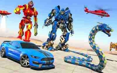 Anaconda Robot Car Transform Game 2021 – Android Gameplay