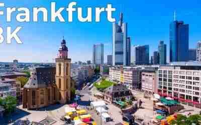 FRANKFURT 8K, Germany ??  – by drone 8K Ultra HD (60fps)