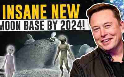 EXCLUSIVE: Elon Musk Revealed SpaceX’s Insane New Moon Base By 2024!