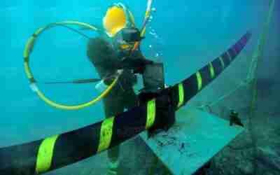 Scary Job of Repairing Million $ Cables Underwater