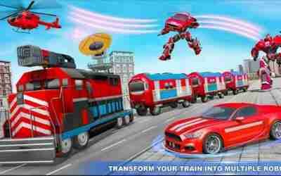 Train Robot Car Game 3D: Red Train Super Car Robot Transform – Android Gameplay