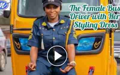 Meet Modinat Adunni A Nigerian Female Commercial Bus Driver || Mankind Creations