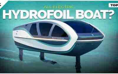 10 AWESOME HYDROFOIL AND ELECTRIC BOATS | WATERCRAFT INNOVATIONS