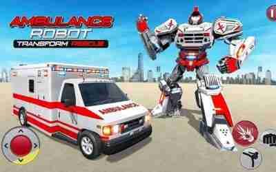 AMBULANCE ROBOT CAR GAMES 2020 REAL ROBOTS WARS | IT'S PLAY SIMULATOR GAMES