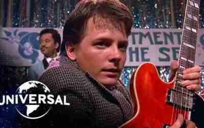 Back to the Future | Marty McFly Plays "Johnny B. Goode" and "Earth Angel"