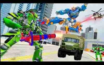 US Army Missile Attack: Robot Car Transformation Game – Android Gameplay FHD