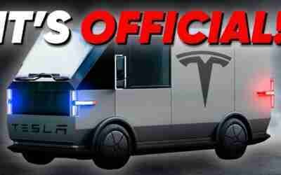 Elon Musk Reveals the OFFICIAL 2021 Tesla Van Updates