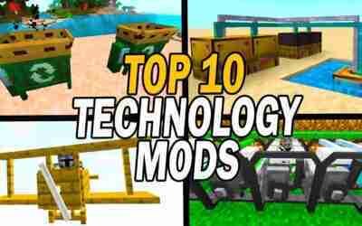 Top 10 Minecraft Technology Mods #3 (Factory, Energy, Processing & Transport)