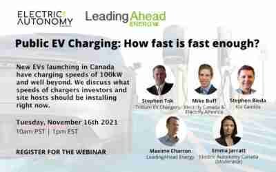 Public EV charging: How fast is fast enough?