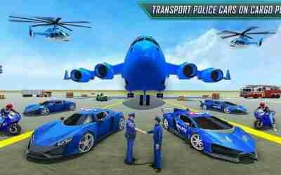 Police Vehicles Plane Truck Transporter Simulator Game 2021 – Android Gameplay