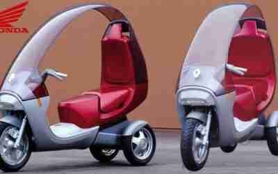 NEW ELECTRIC SCOOTERS WITH ROOF ? AT CHEAP PRICE MODERN AND ECO-FRIENDLY DESIGN – 3 WHEEL ROOF ??