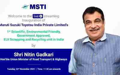 Inauguration of MSTI's ELV Scrapping and Recycling Unit