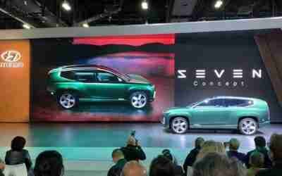 Hyundai EV Concept SUV Seven 7 Debut 현대차 전기 SUV 콘셉트 세븐 첫 공개