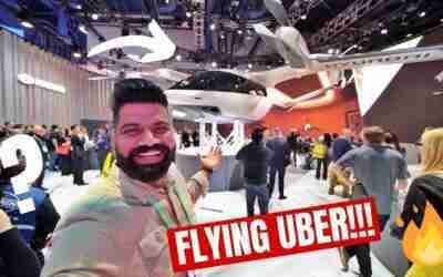 Hyundai Flying Taxi First Look – The Future of Uber – Flying Vehicle SA-1 @ #CES2020???