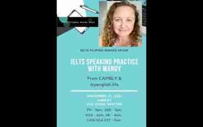 IELTS SPEAKING ASSESSMENT WITH MANDY FROM CAMBLY AND MY ENGLISH WITH MANDY AND YUMIKO