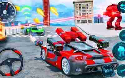Police Robot Car Transform – US Crime City Cop Simulator – Android GamePlay