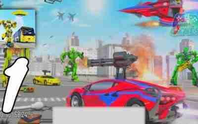 Mecha Battle :Robot Car Games Gameplay #1 All Levels (Android, IOS)