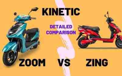 Kinetic Green EV Zing Vs Kinetic Green Zoom | Detailed Comparison | Electric Scooters |