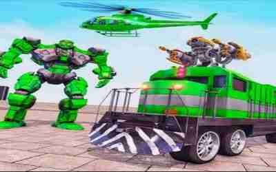 Real Train Robot Car Helicopter Transforming Games 2021 – Android Gameplay