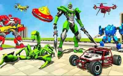 Scorpion Robot Car UFO Transform: Robot Multi Transformation Game 2021 – Android Gameplay