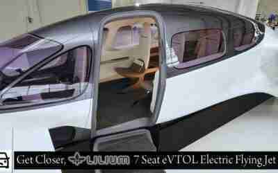 Get to Know, Lilium 7 Seat Electric Flying Jet – German Aerospace eVTOL Future Aircraft Vehicle