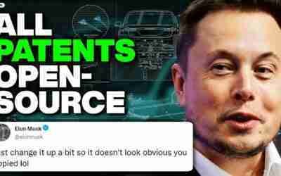 Why Tesla Made Patents Open-source According Elon Musk