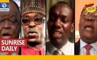 Sunrise Daily: Focus On Curbing Banditry, Insurgency, Illicit Drug In South East