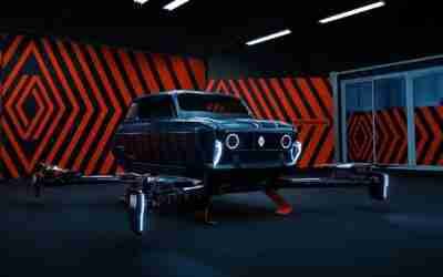 Renault x TheArsenale Unveiled Flying Car Inspired by Classic Renault 4L