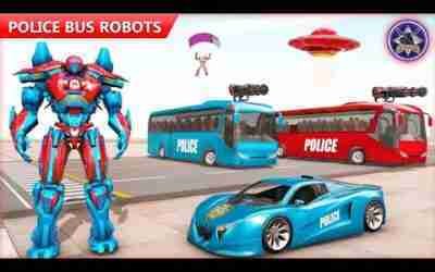 Bus Robot Car War – Robot Game